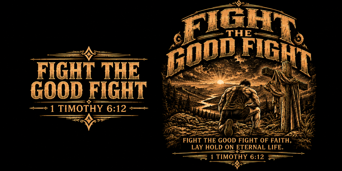 Runner (1 Timothy 6:12) Shirt & Hoodie