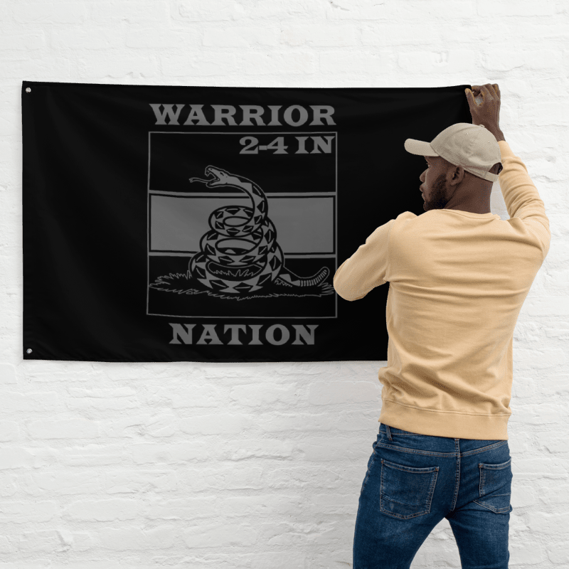 Warrior 2-4 IN Flag