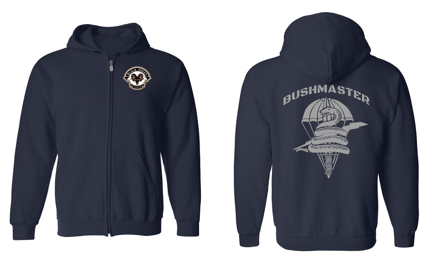 Bushmaster 1-327IN FRG Zip Hoodie Sweatshirt