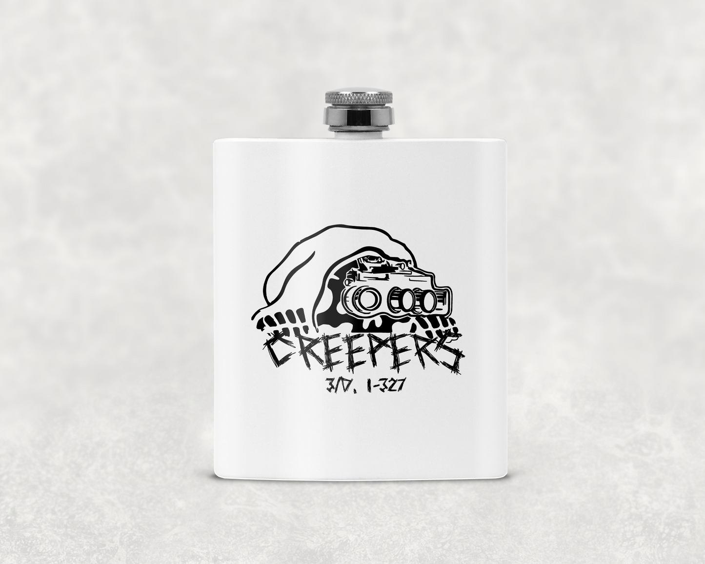 Delta Company, 1st Battalion, 327th Infantry Regiment Flask | Maddog 1-327 IN 8oz