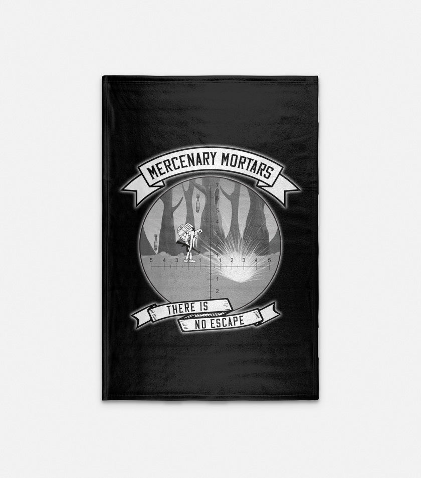 Mortars Throw Blanket