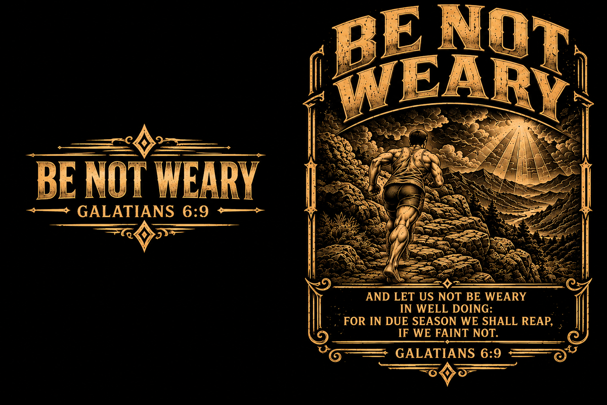 Runner (Galatians 6:9) Shirt & Hoodie