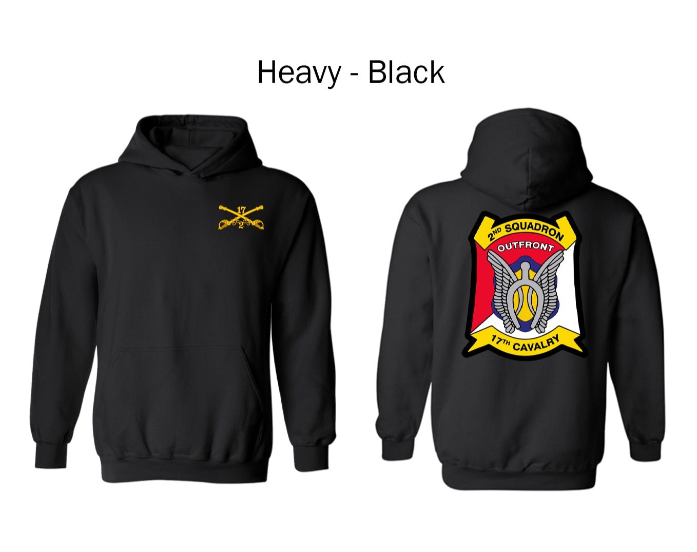 2nd Squadron 17th Cavalry Regiment Starter Bundle – Outfront Army CAV Apparel Pack