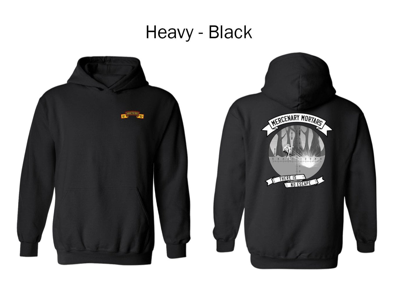 Mercenary Mortars Battalion Mortar Platoon 1st Battalion 327th Infantry Regiment Starter Bundle – Mercenary Mortars 1-327 IN Fort Campbell Apparel Bundle