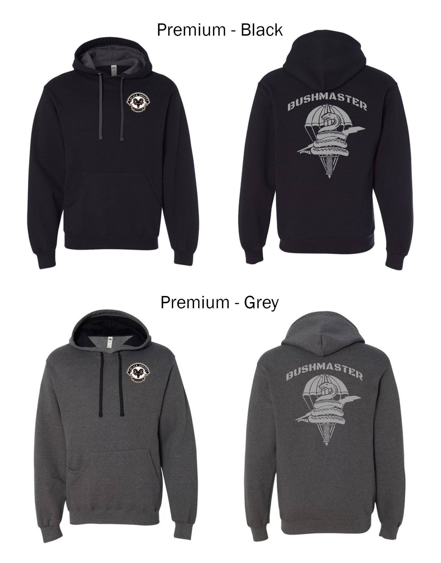 Bravo Company Bushmaster 1st Battalion 327th Infantry Regiment Sweatshirt & Hoodie – Bushmaster 1-327 IN