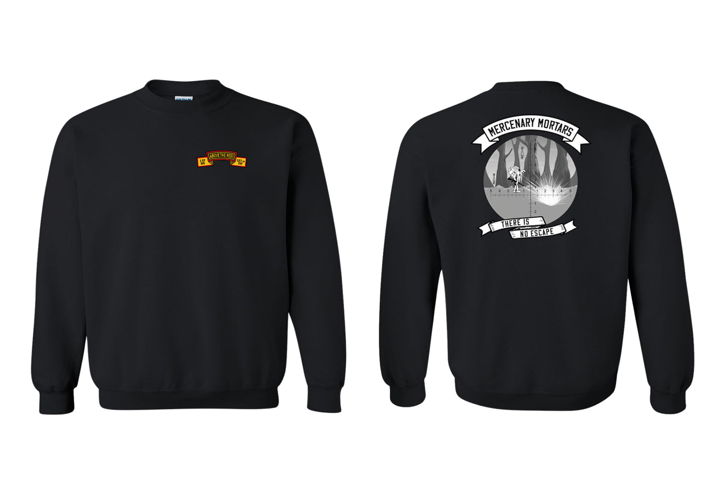 Mercenary Mortars Battalion Mortar Platoon 1st Battalion 327th Infantry Regiment Youth Apparel – Mercenary Mortars 1-327 IN Kids Shirt Hoodie Sweatshirt