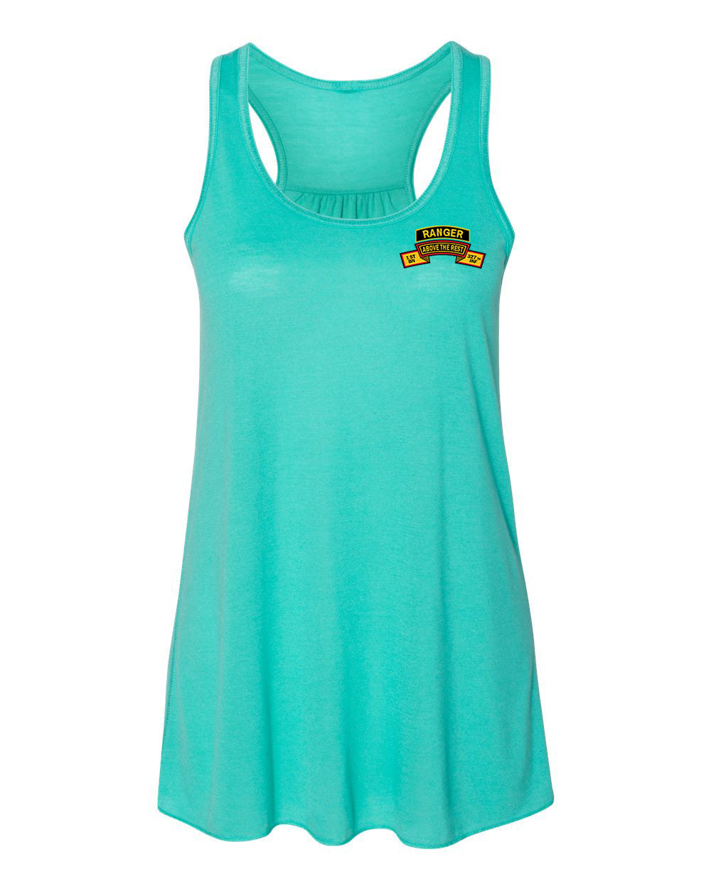 1st Battalion 327th Infantry Regiment Ranger Women's Tank Top – Above the Rest Racerback