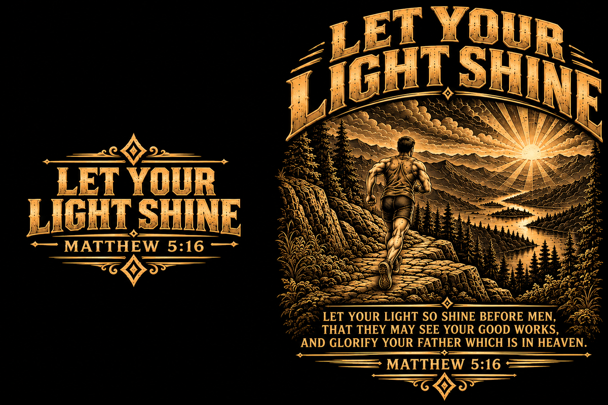 Runner (Matthew 5:16) Shirt & Hoodie