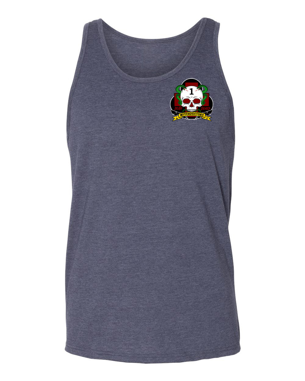Headquarters and Headquarters Company Headhunters 1st Battalion 327th Infantry Regiment Men's Tank Top – Headhunters 1-327 IN Men's Tank Top
