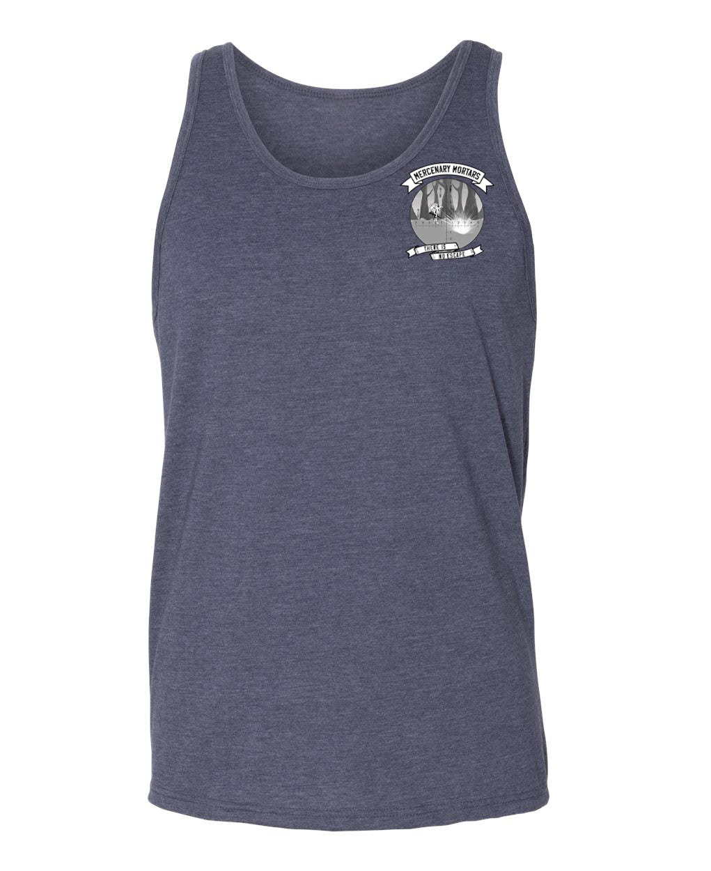 Mercenary Mortars Battalion Mortar Platoon 1st Battalion 327th Infantry Regiment Men's Tank Top – Mercenary Mortars 1-327 IN Men's Tank Top