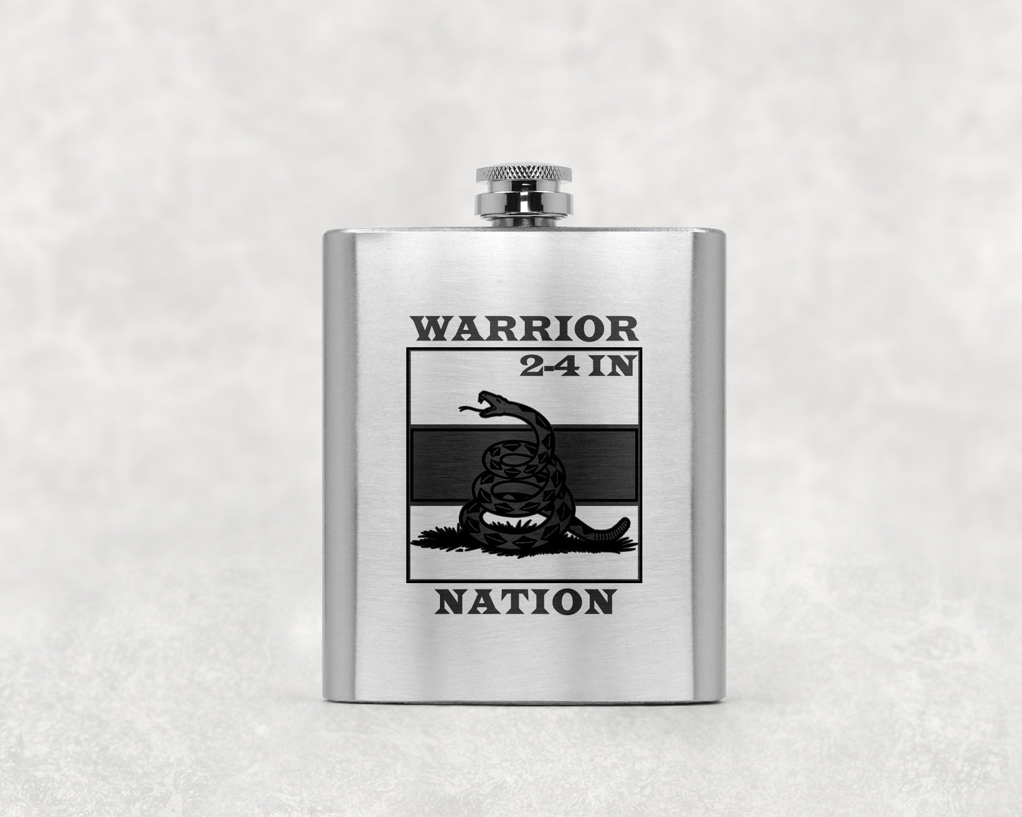 Warrior 2-4 IN Flask