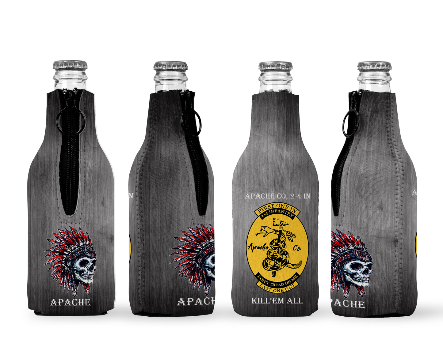 Alpha Company, 2nd Battalion, 4th Infantry Regiment Koozie | Apache 2-4 IN
