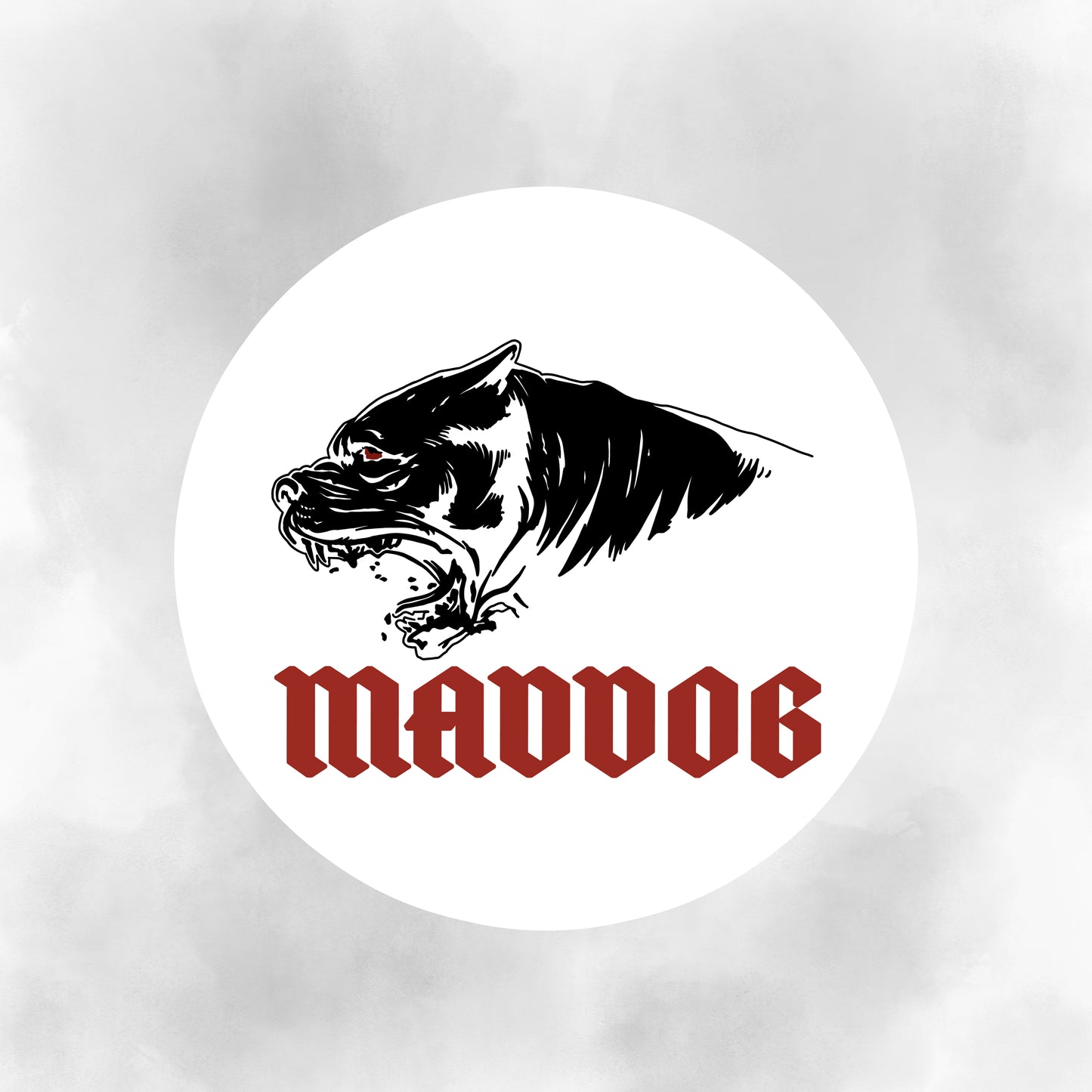 Maddog 1-327IN Die Cut Stickers