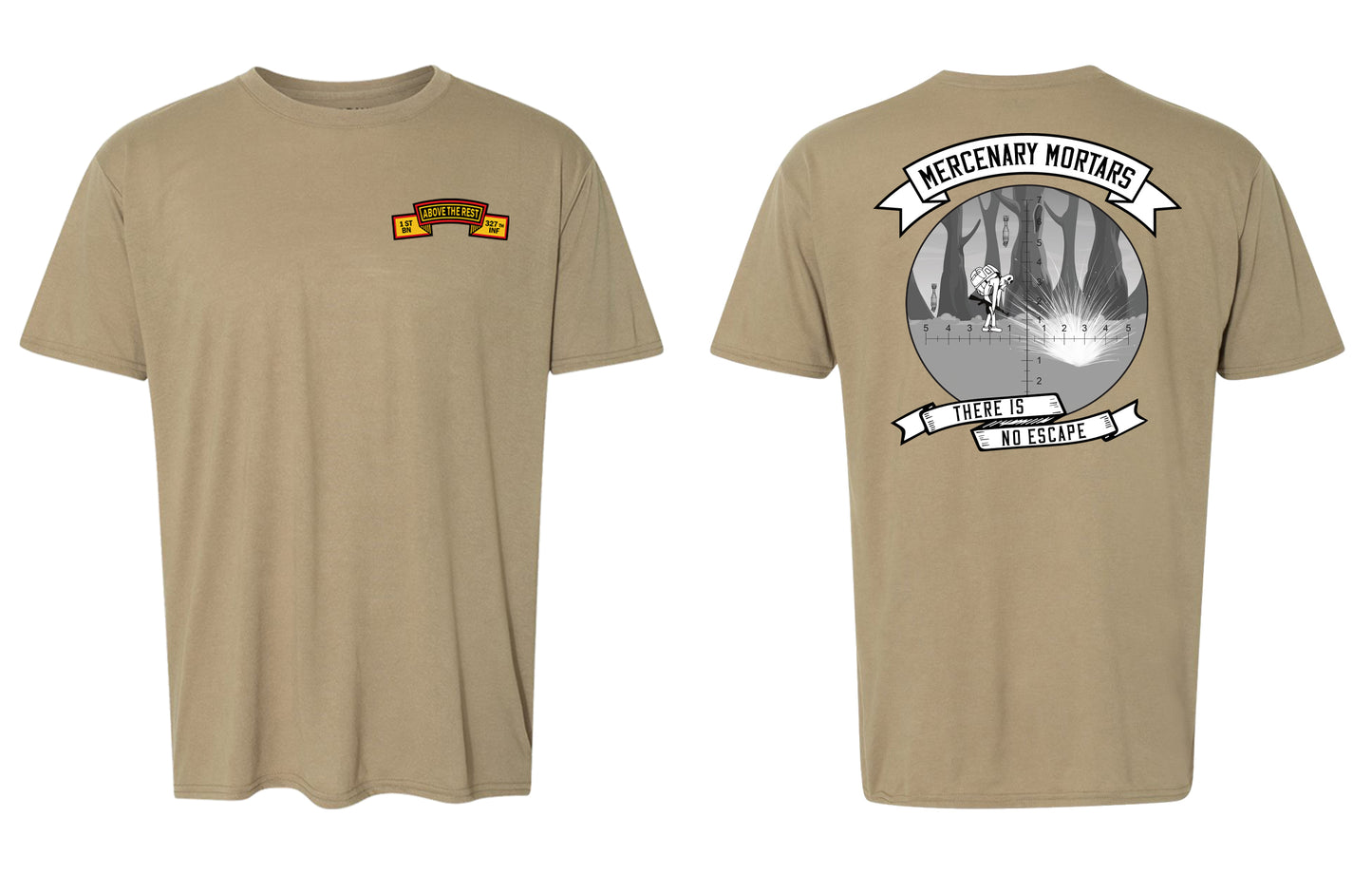 Headquarters and Headquarters Company Headhunters 1st Battalion 327th Infantry Regiment Shirt – Headhunters 1-327 IN Fort Campbell PT Shirt