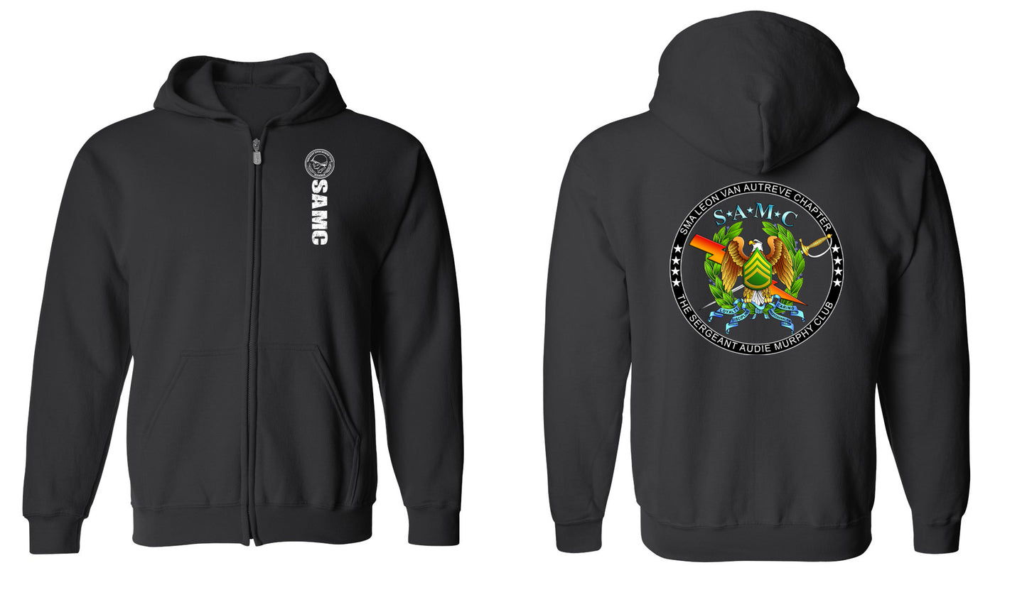 Leon Van Autreve Chapter SAMC Zip Hoodie Sweatshirt
