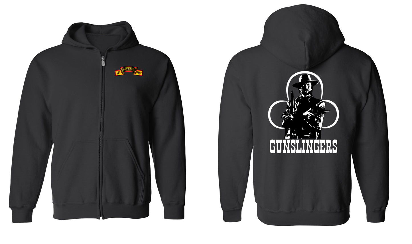 Gunslinger 1-327IN Zip Hoodie Sweatshirt