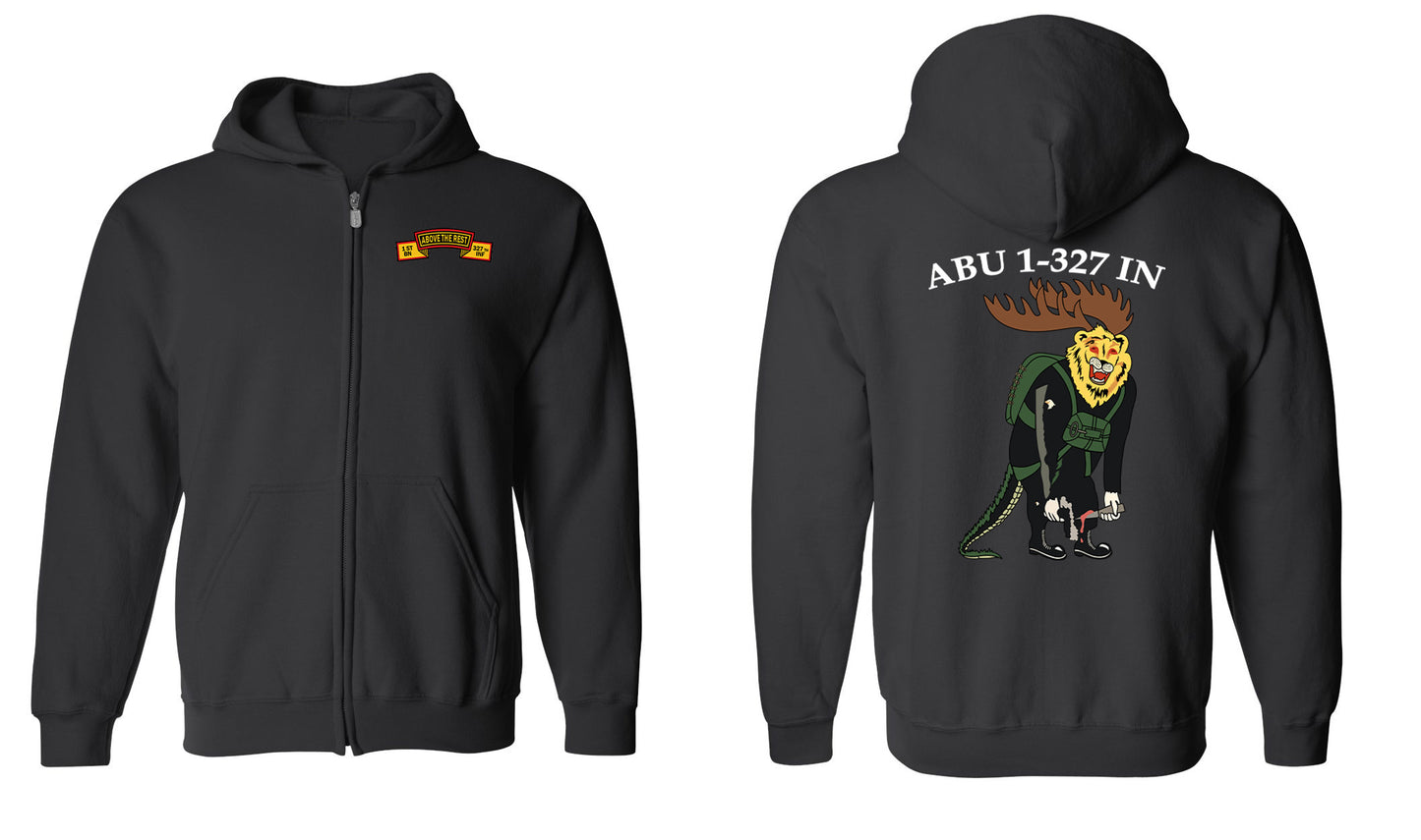 ABU 1-327IN FRG Zip Hoodie Sweatshirt
