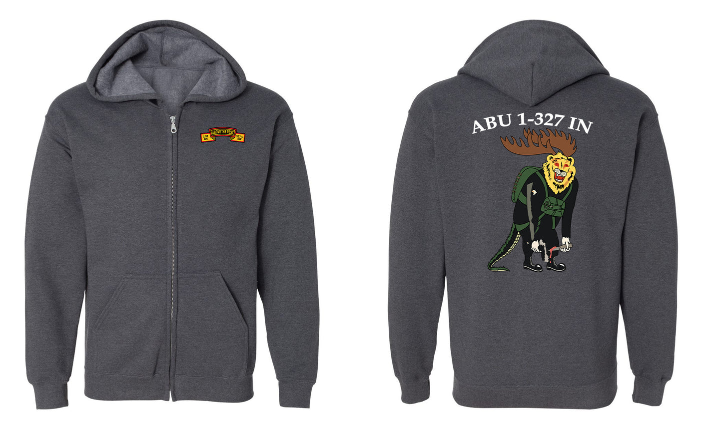 ABU 1-327IN FRG Zip Hoodie Sweatshirt