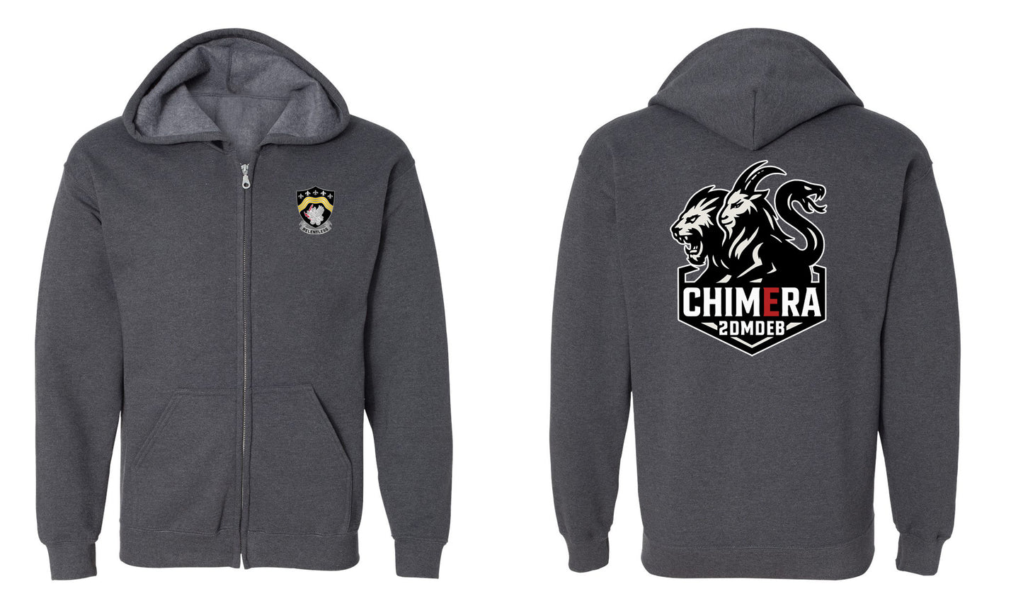 2d MDEB Zip Hoodie Sweatshirt