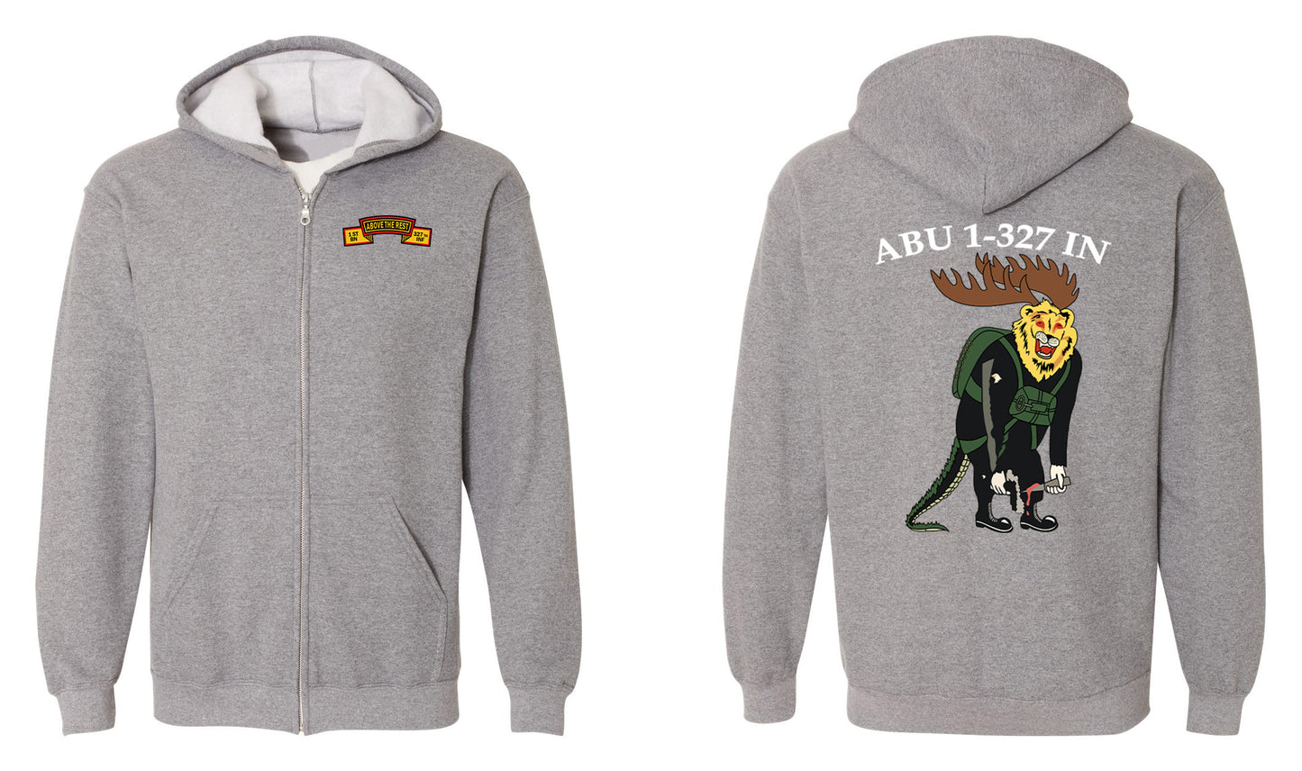 ABU 1-327IN FRG Zip Hoodie Sweatshirt