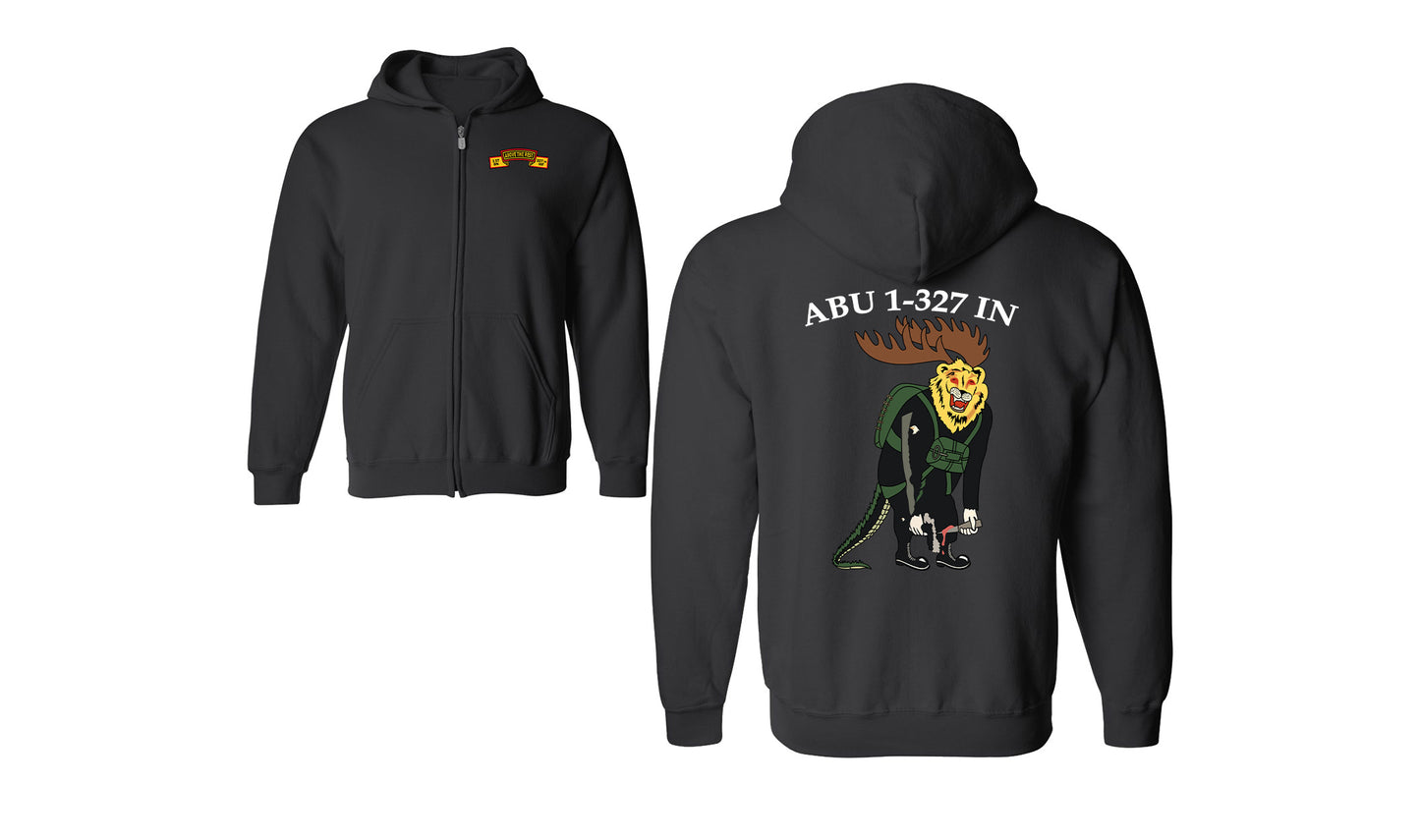 ABU 1-327IN Zip Hoodie Sweatshirt