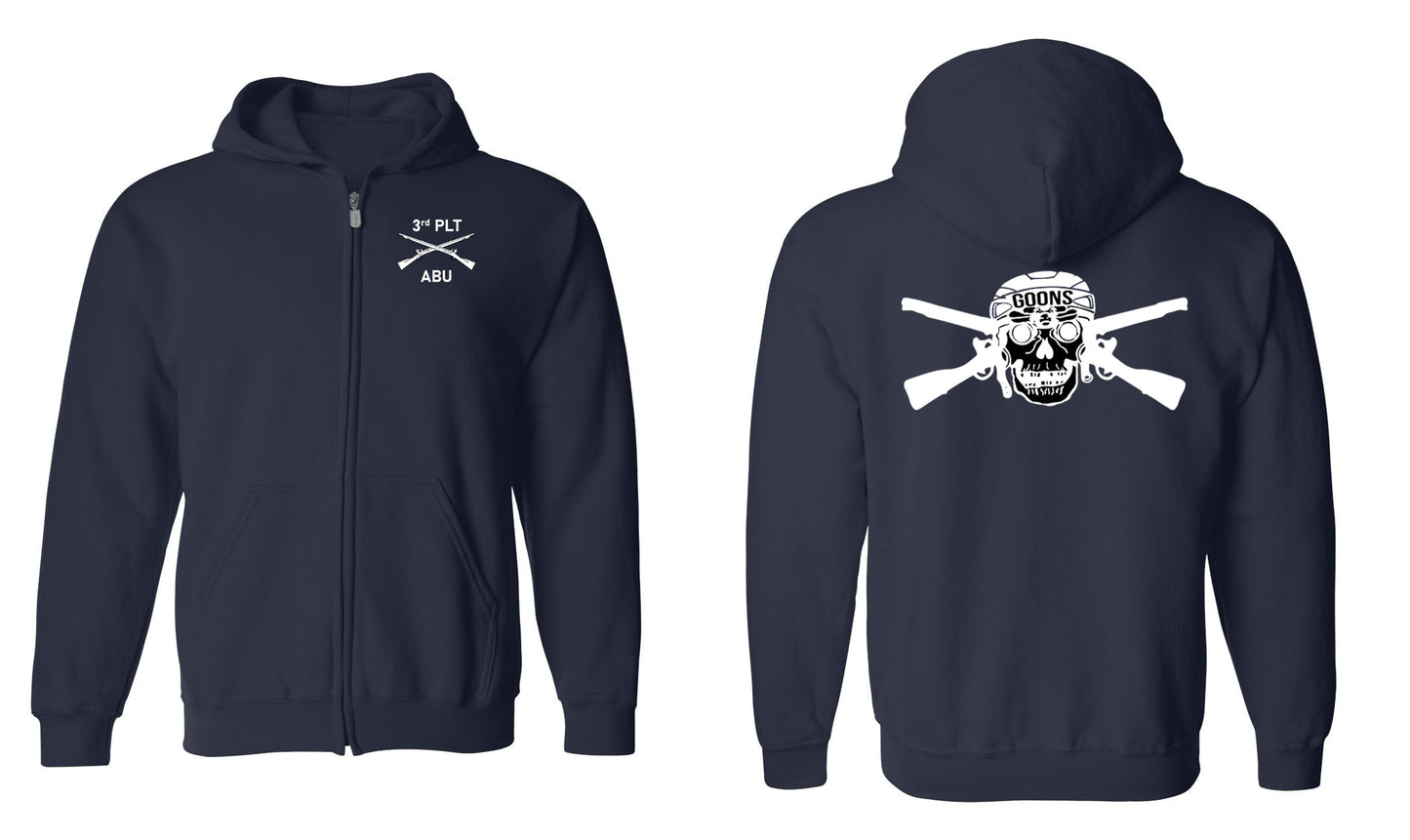 ABU 1-327IN Zip Hoodie Sweatshirt