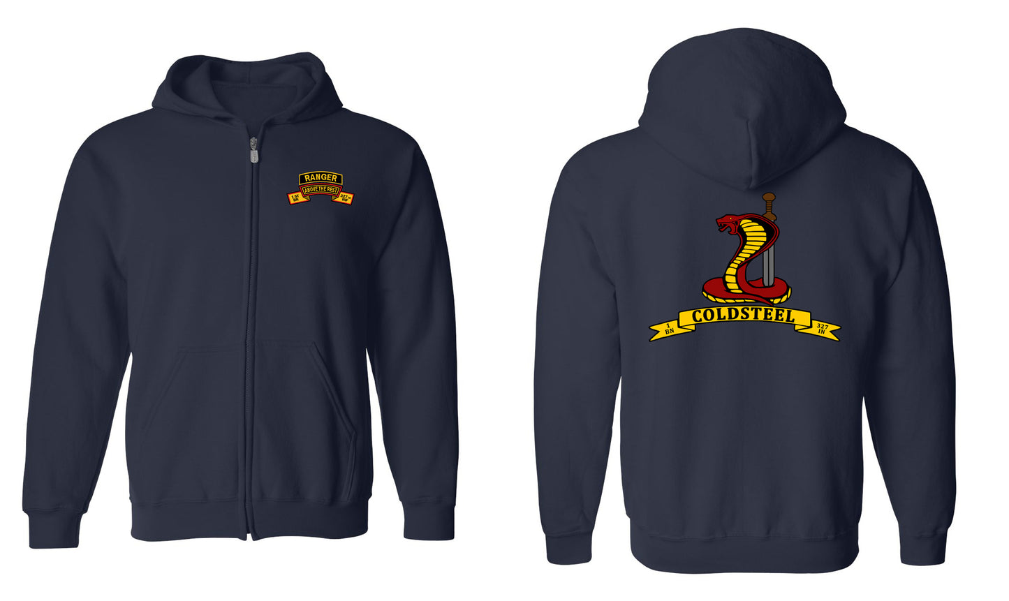 Coldsteel 1-327IN FRG Zip Hoodie Sweatshirt