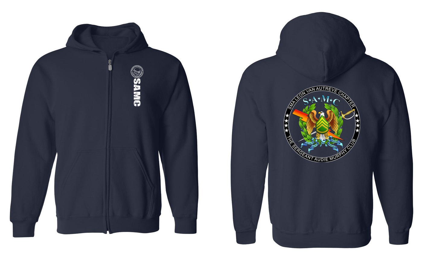Leon Van Autreve Chapter SAMC Zip Hoodie Sweatshirt