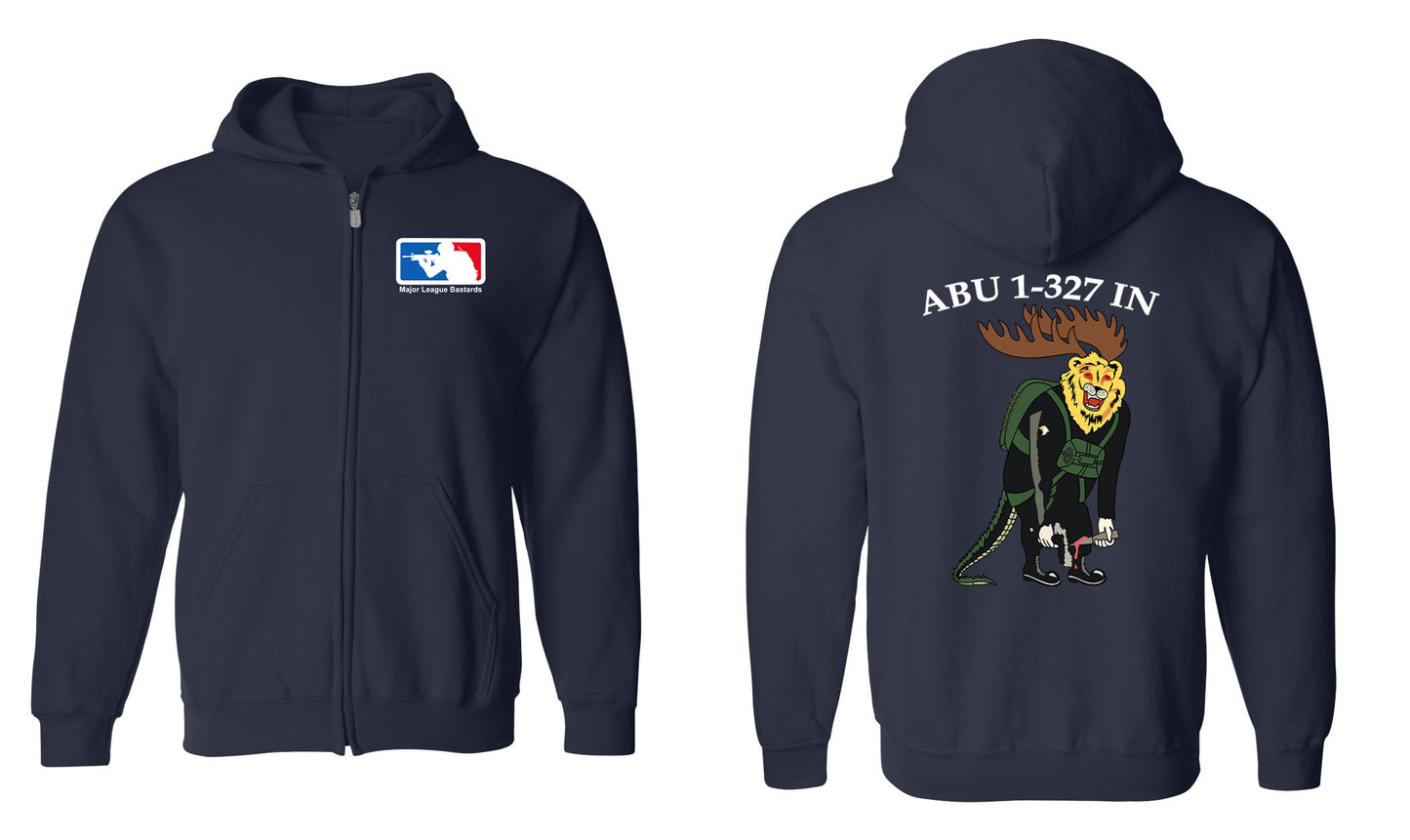 ABU 1-327IN FRG Zip Hoodie Sweatshirt