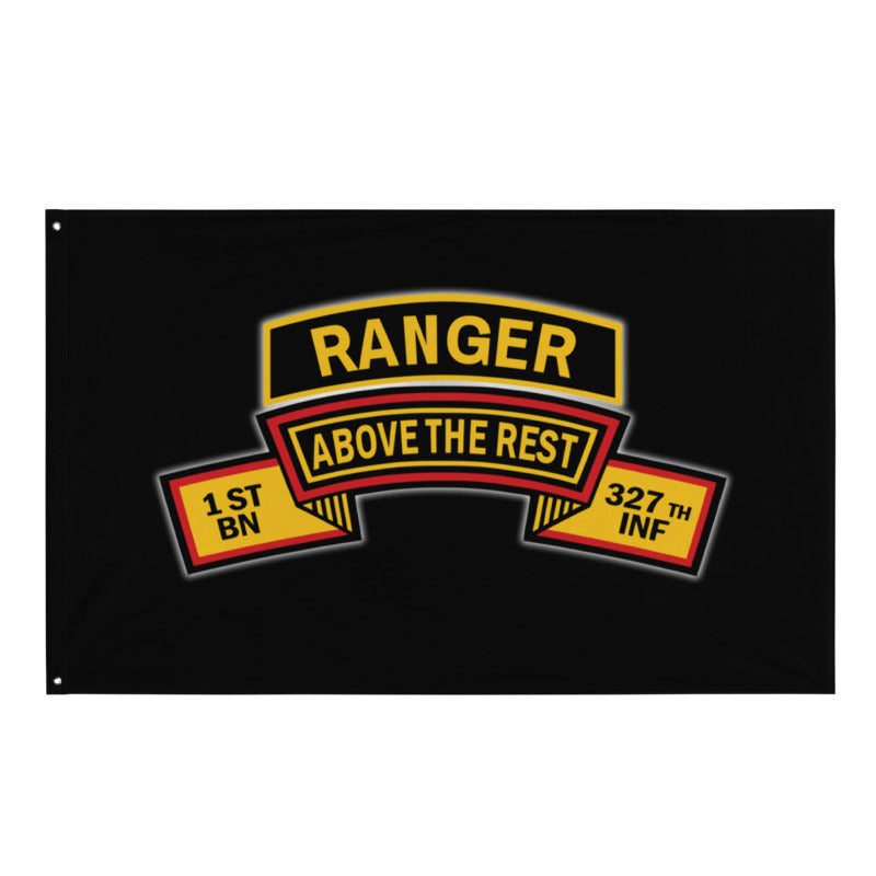 1st Battalion 327th Infantry Regiment Club Spade Flag – Above the Rest ATR Wall Flag