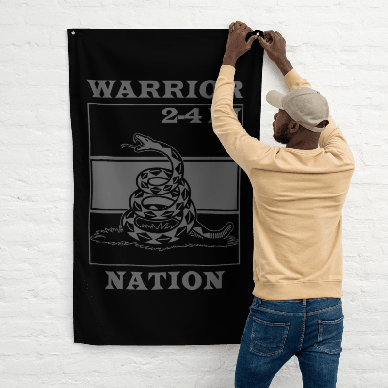 Warrior 2-4 IN Flag