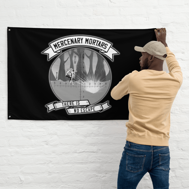 Headquarters and Headquarters Company Headhunters 1st Battalion 327th Infantry Regiment Flag – Headhunters 1-327 IN Fort Campbell Flag