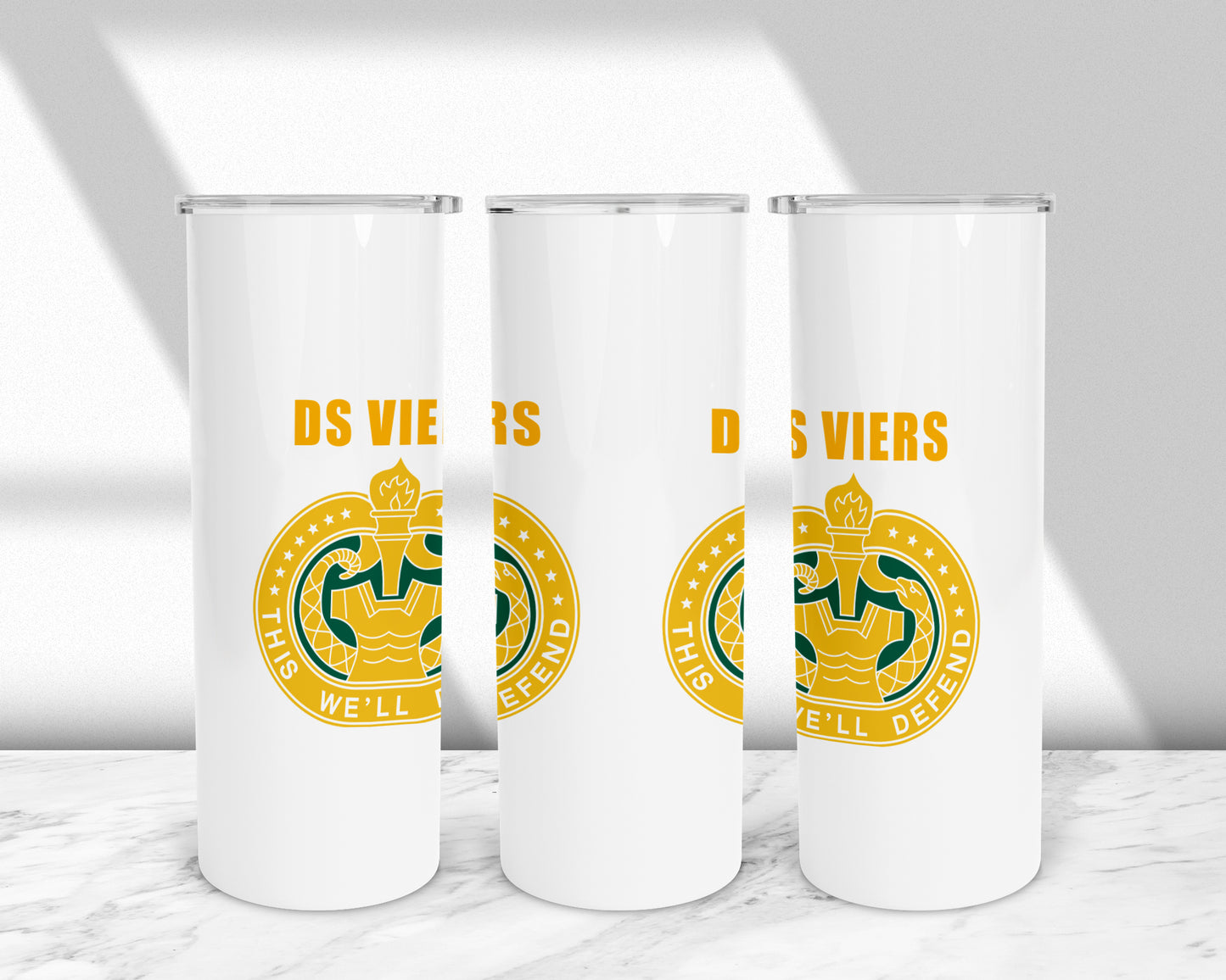 Drill Sergeant 20oz Skinny Tumbler