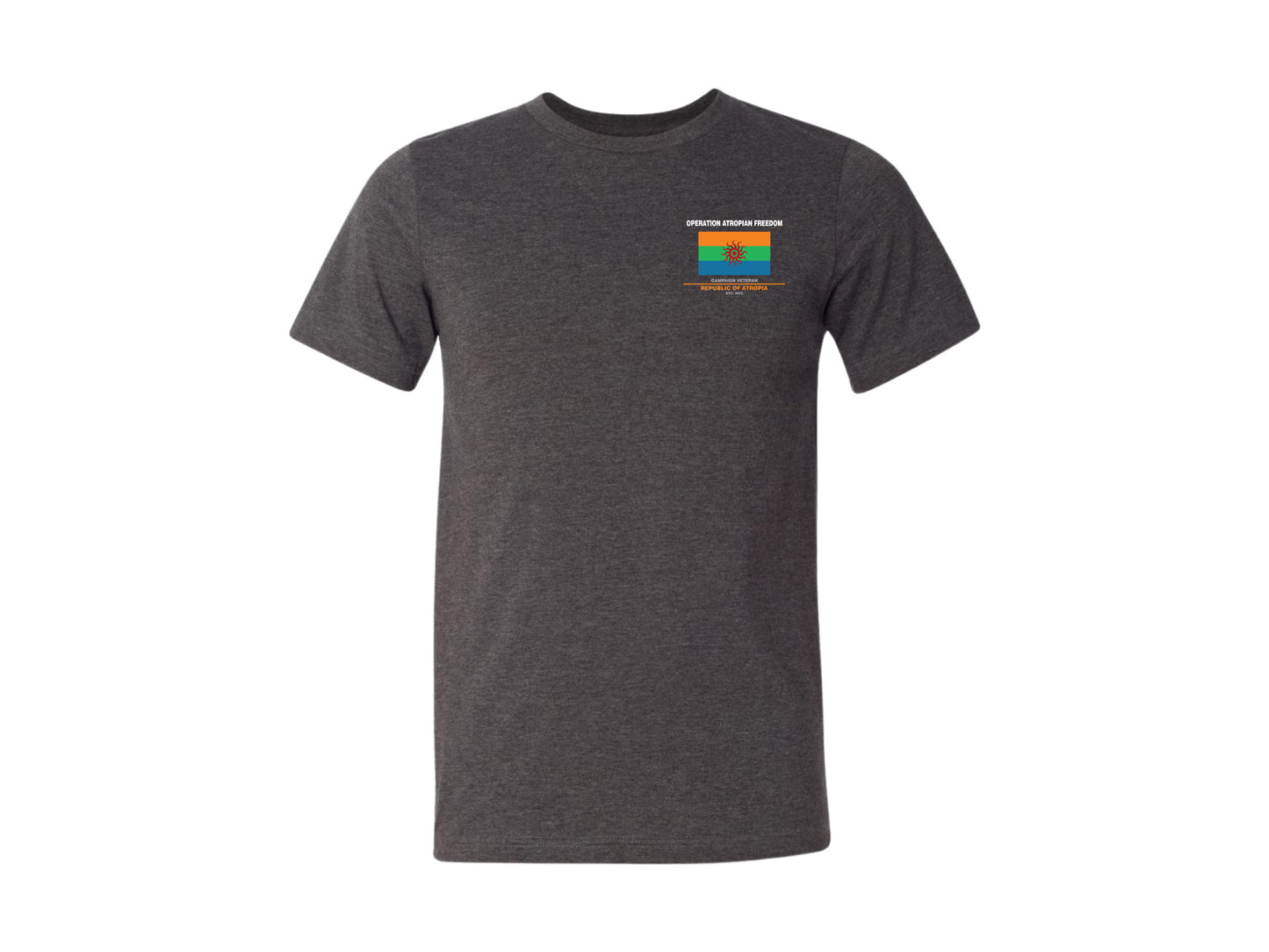 Atropia Flag T-Shirt & Hoodie | Operation Atropian Freedom Campaign Veteran