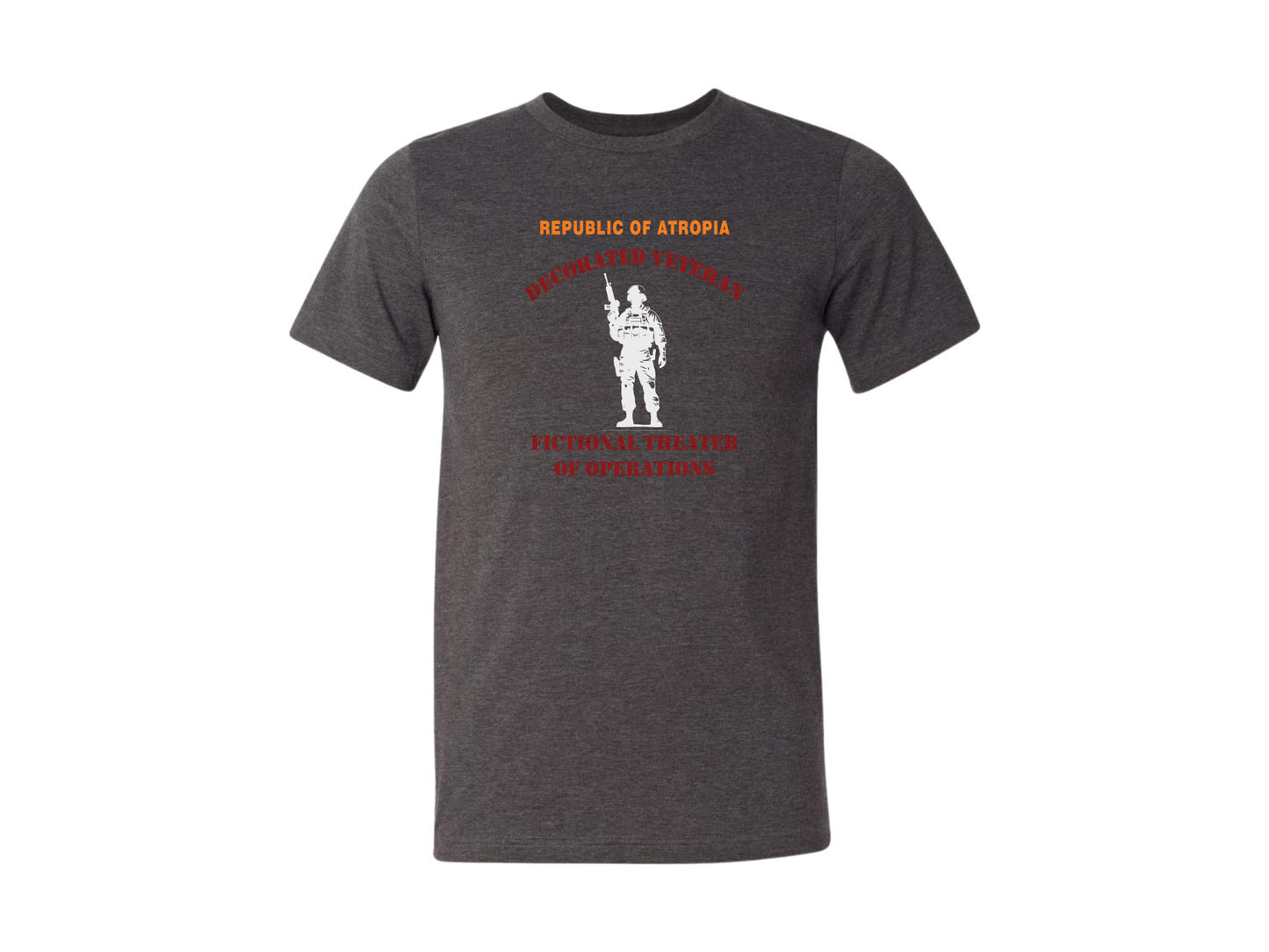 Decorated Veteran Fictional Theater of Operations T-Shirt & Hoodie | Republic of Atropia