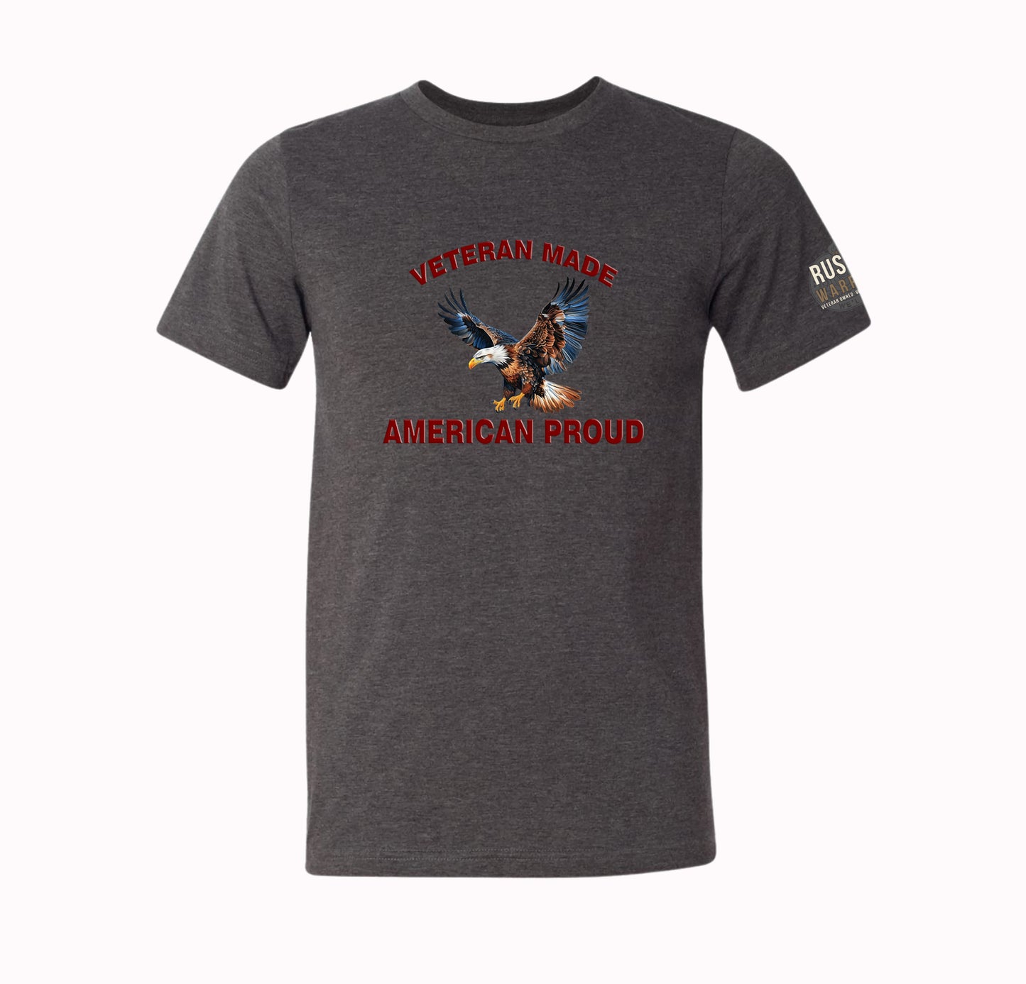 Veteran Made American Proud T-Shirt & Hoodie | Patriotic Veteran Apparel