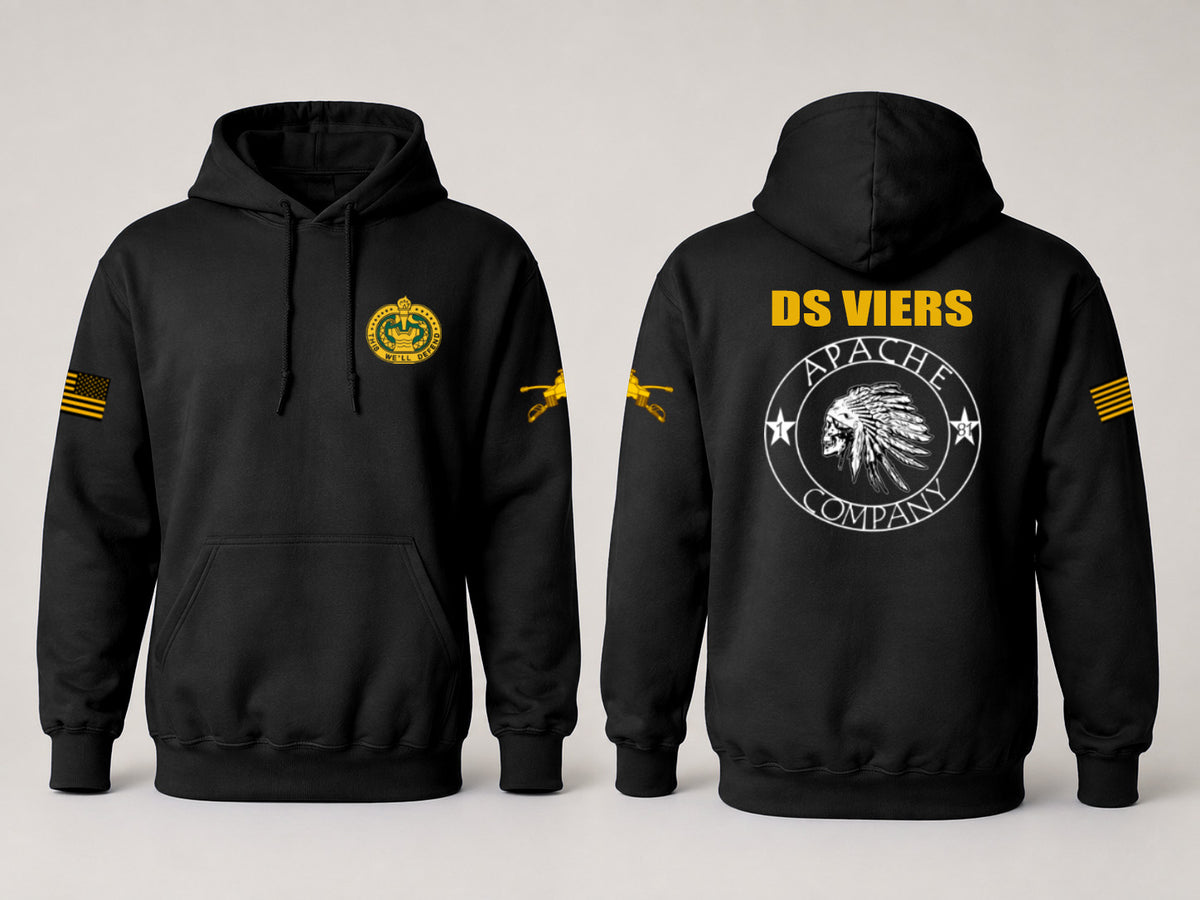 Apache Starter Pack – Custom Apparel Bundle Personalized with Name & Rank