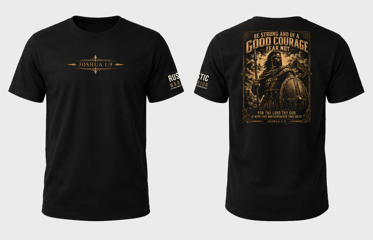 Ancient Warrior (Joshua 1:9) Shirt & Hoodie