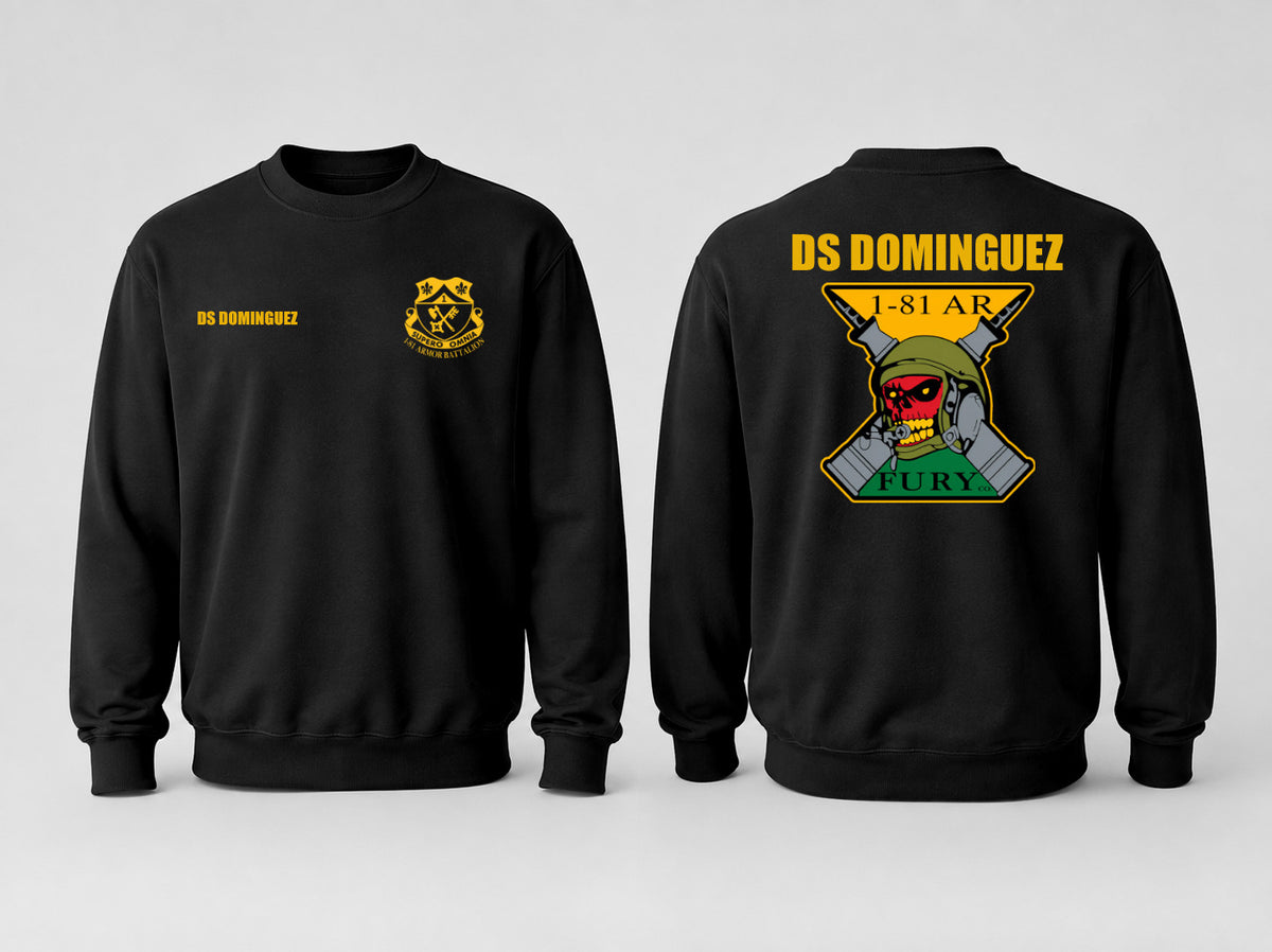 Fury Starter Pack – Custom Apparel Bundle Personalized with Name & Rank