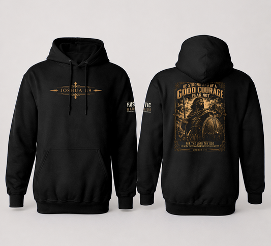 Ancient Warrior (Joshua 1:9) Shirt & Hoodie