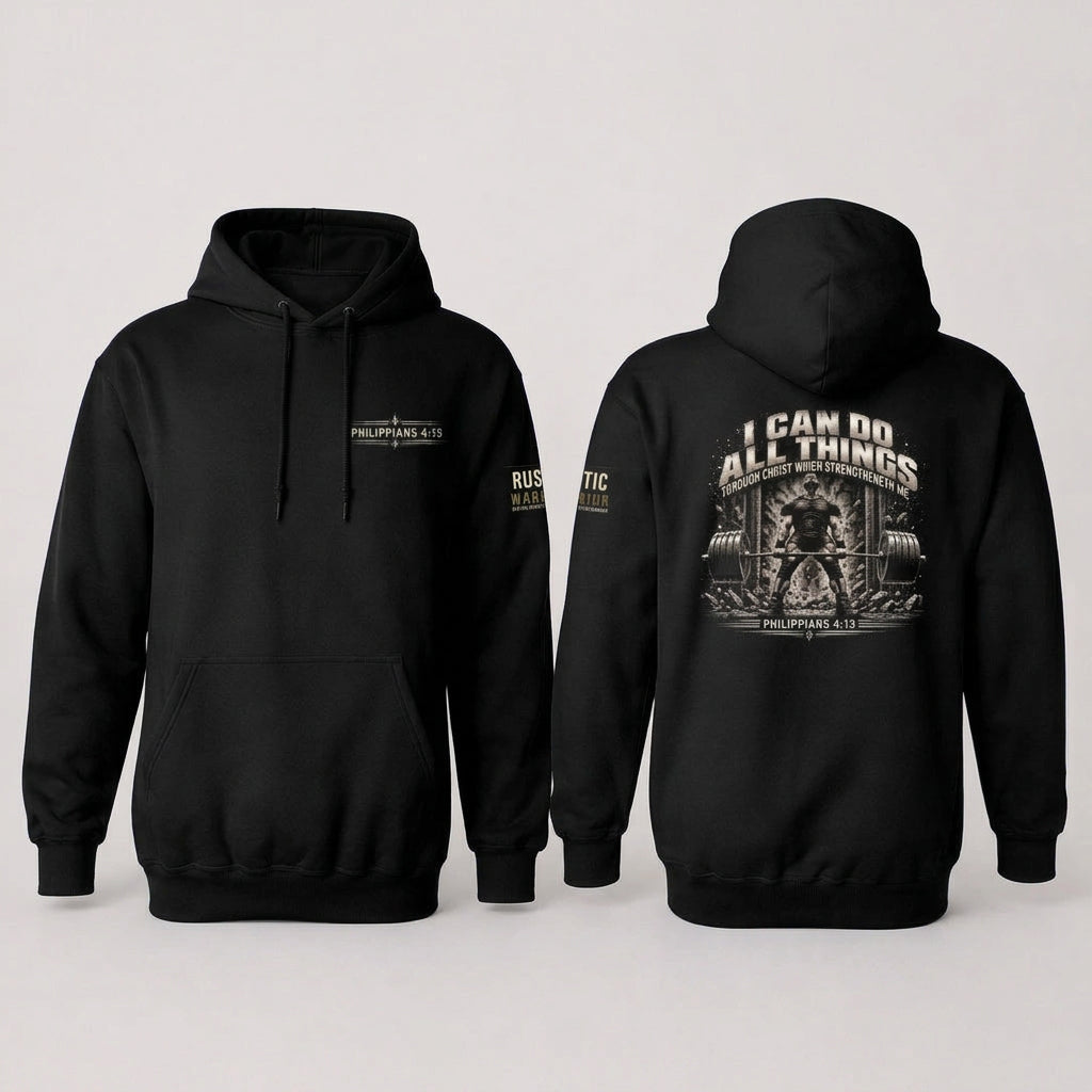 Power Lifting (Philippians 4:13) Shirt & Hoodie