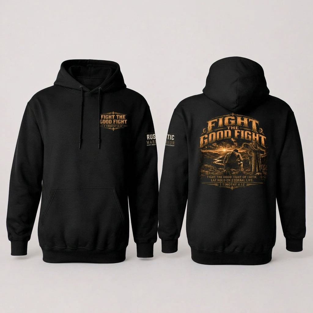 Runner (1 Timothy 6:12) Shirt & Hoodie