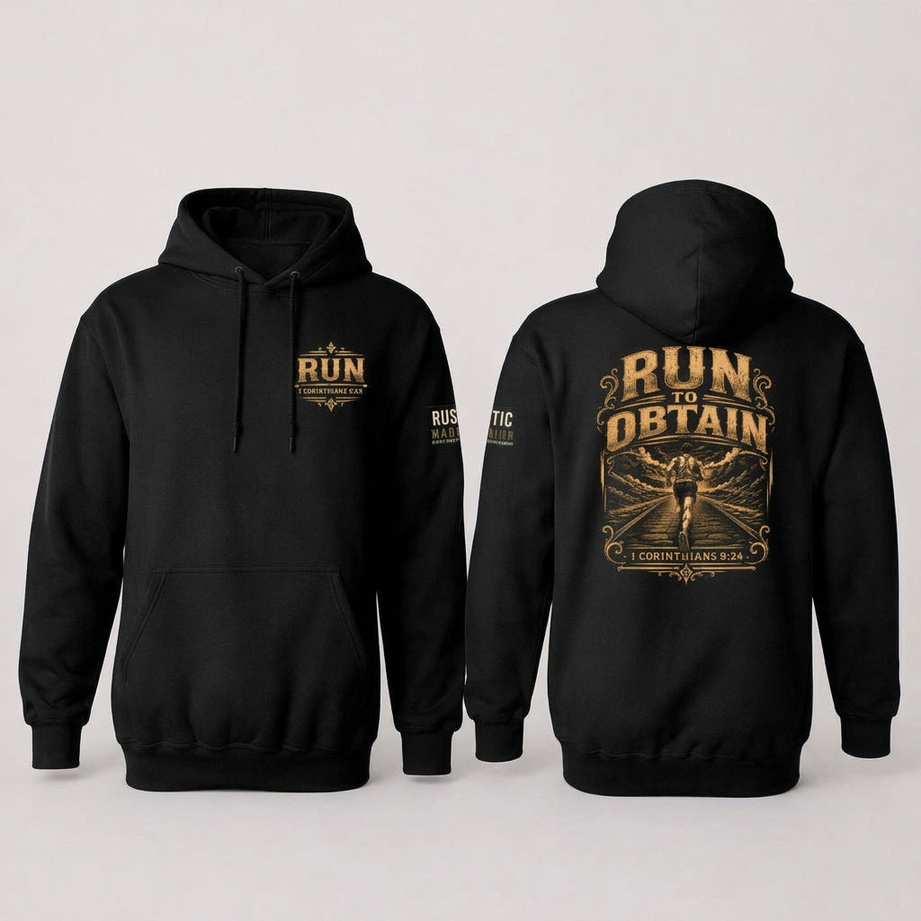 Runner (1 Corinthians 9:24) Shirt & Hoodie