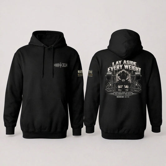Power Lifting (Hebrew 12:1-2) Shirt & Hoodie