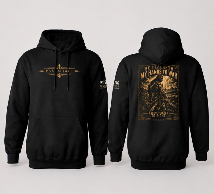 Ancient Warrior (Psalm 144:1 Swordsman) Shirt & Hoodie