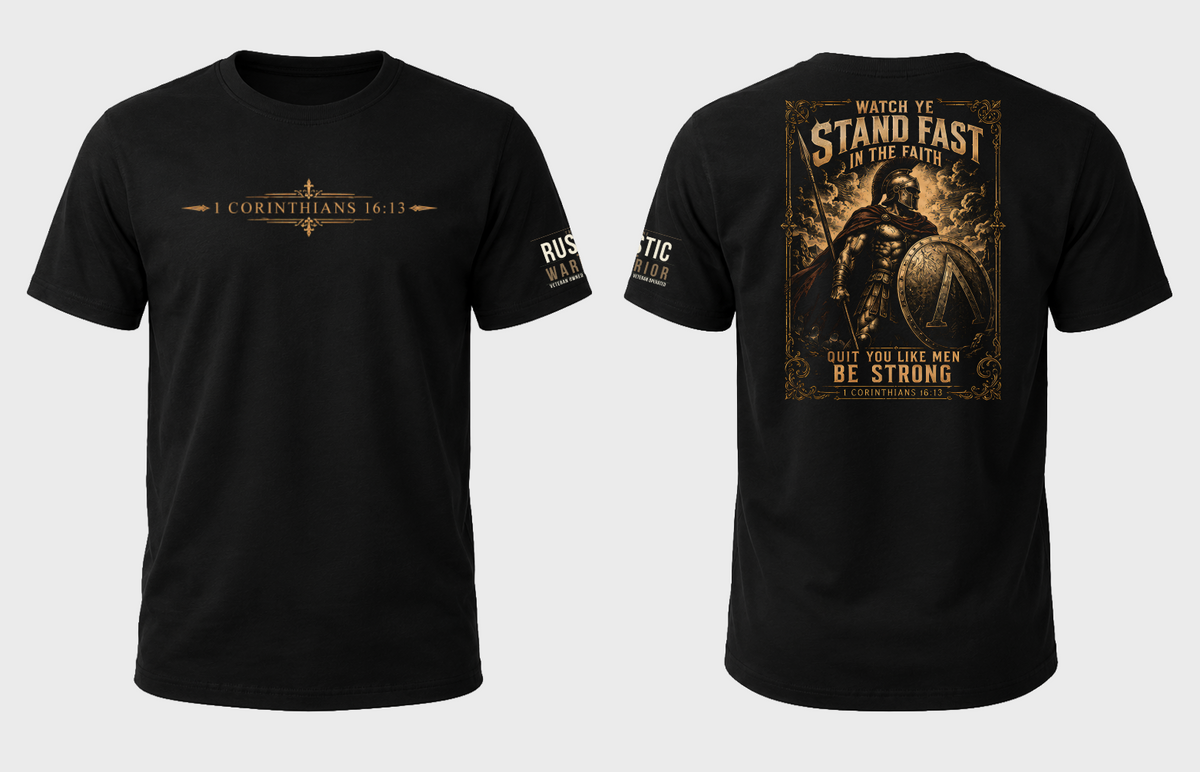 Ancient Warrior (1 Corinthians 16:13) Shirt & Hoodie