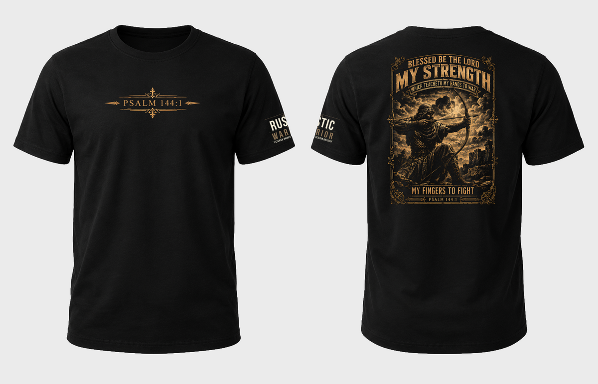 Ancient Warrior (Psalm 144:1 Archer) Shirt & Hoodie