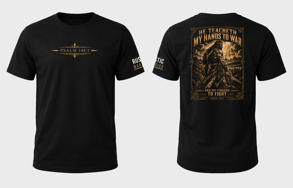Ancient Warrior (Psalm 144:1 Swordsman) Shirt & Hoodie