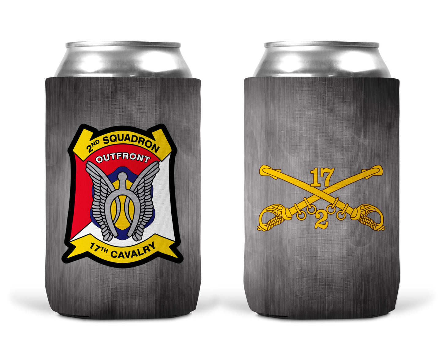 Squadron 2-17 CAV Koozie