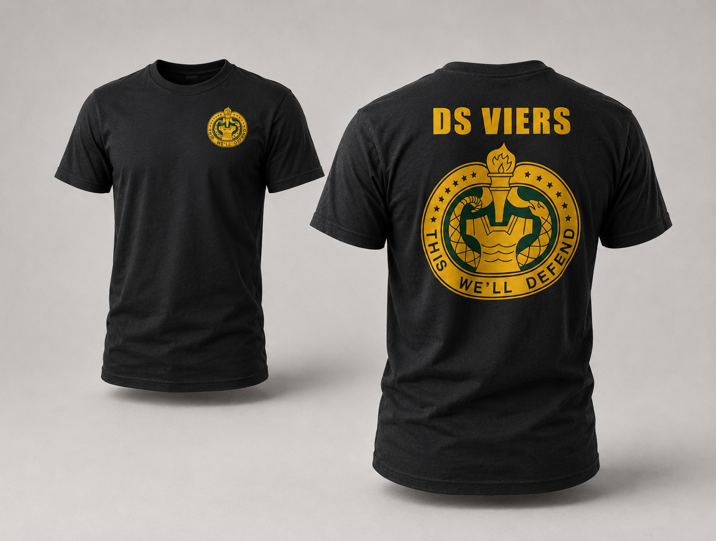 Army Drill Sergeant T-Shirt – Personalized with Name & Rank